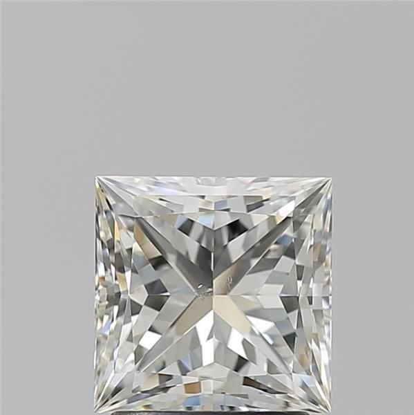 2.01ct K SI2 Rare Carat Ideal Cut Princess Diamond