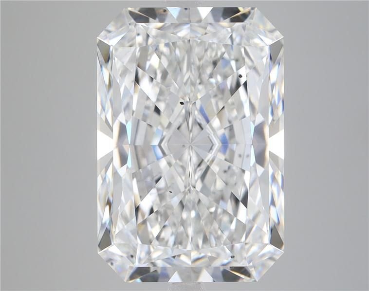 8.52ct F SI1 Rare Carat Ideal Cut Radiant Lab Grown Diamond