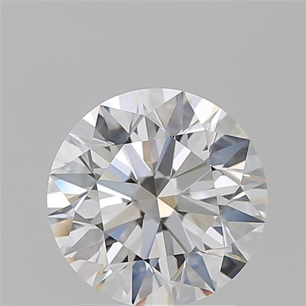 2.05ct D FL Rare Carat Ideal Cut Round Diamond