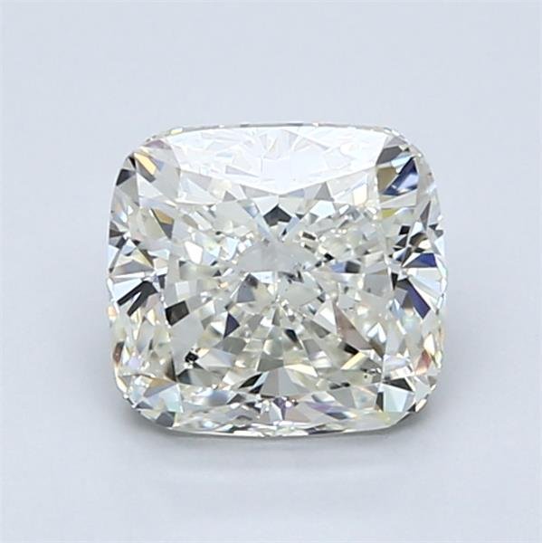 1.59ct J SI2 Rare Carat Ideal Cut Cushion Diamond