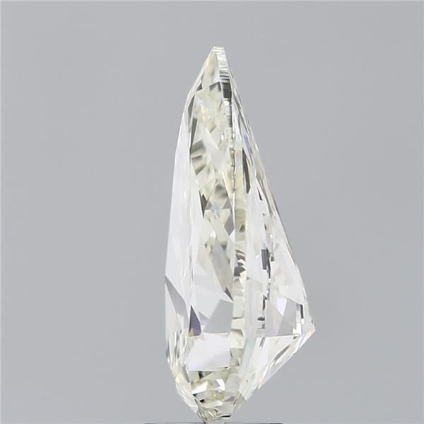 4.02ct J VS1 Rare Carat Ideal Cut Pear Diamond