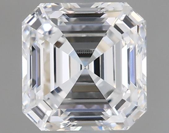 0.79ct D VS1 Rare Carat Ideal Cut Asscher Lab Grown Diamond