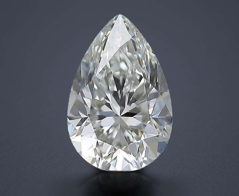 1.50 Carat Pear Natural Diamond
