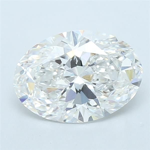 2.66ct E VS1 Rare Carat Ideal Cut Oval Lab Grown Diamond