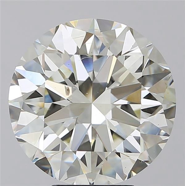 7.01ct J SI1 Excellent Cut Round Diamond