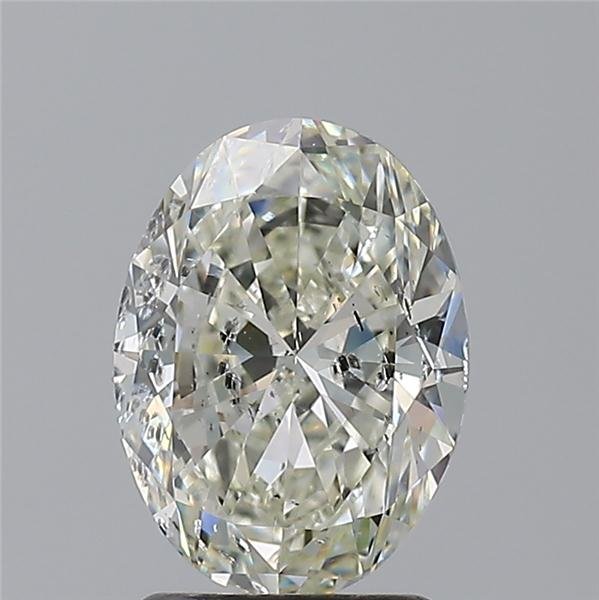 1.79ct I SI2 Rare Carat Ideal Cut Oval Diamond