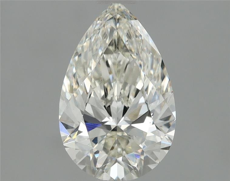 0.94ct H VS1 Rare Carat Ideal Cut Pear Lab Grown Diamond