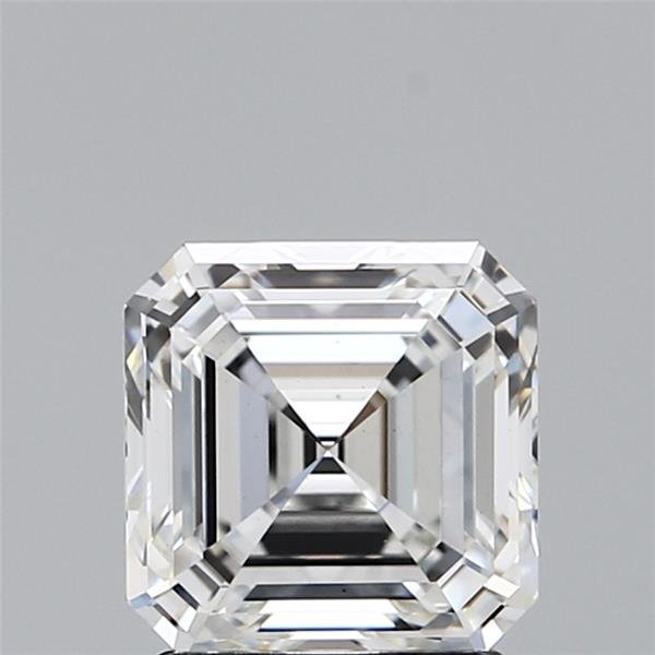 2.11ct G VS1 Rare Carat Ideal Cut Asscher Lab Grown Diamond