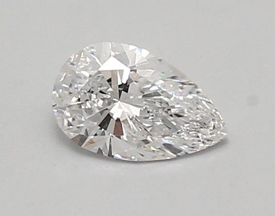 0.63ct D VVS2 Rare Carat Ideal Cut Pear Lab Grown Diamond