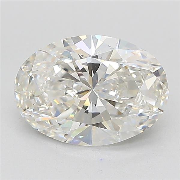 1.51ct F VVS2 Rare Carat Ideal Cut Oval Lab Grown Diamond