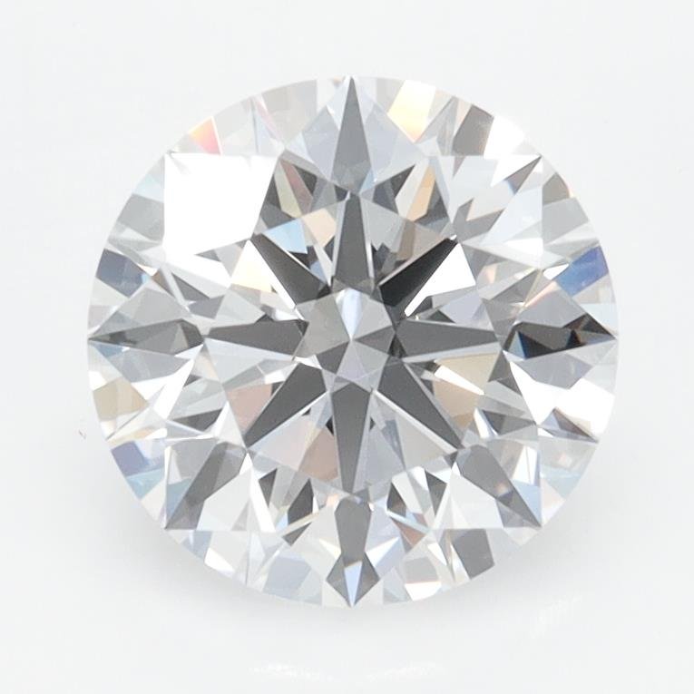2.01ct D VVS1 Rare Carat Ideal Cut Round Lab Grown Diamond