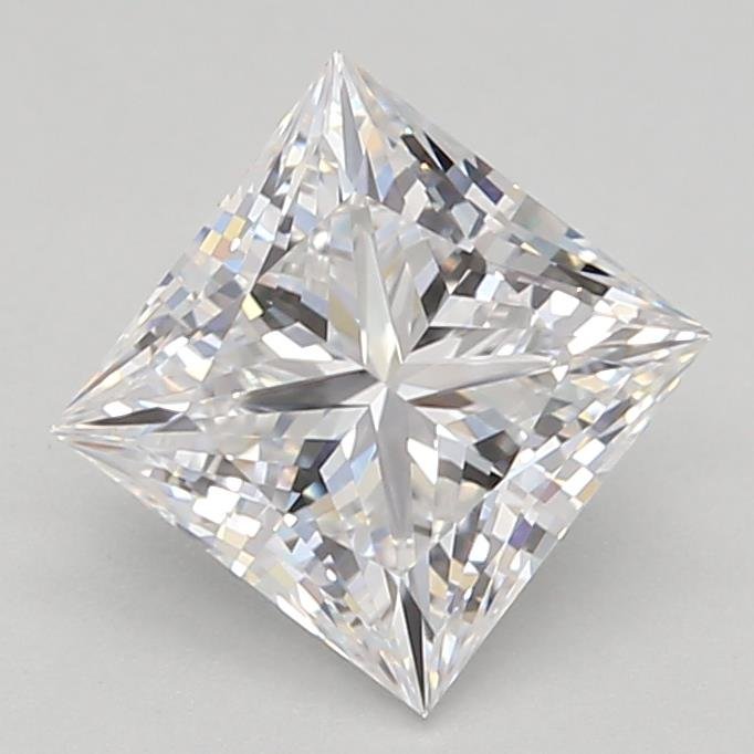 1.15ct D VVS2 Rare Carat Ideal Cut Princess Lab Grown Diamond