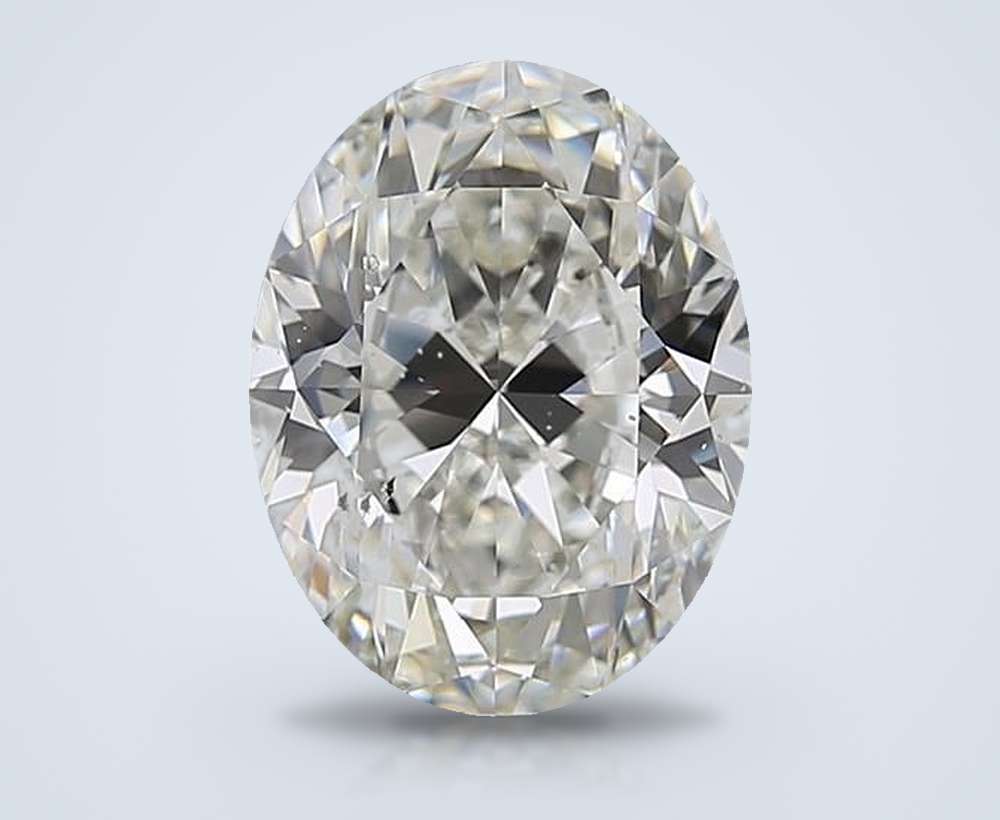 4.01 Carat Oval Natural Diamond