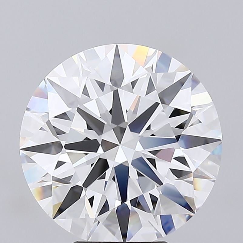 6.14ct E IF Rare Carat Ideal Cut Round Lab Grown Diamond