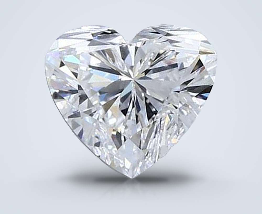 1.70 Carat Heart Natural Diamond
