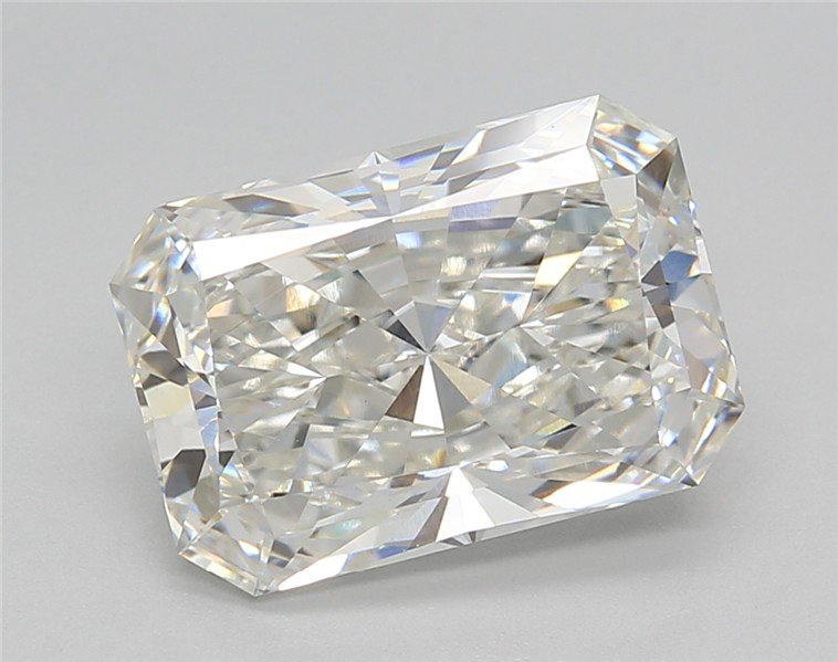 4.02ct F VVS2 Rare Carat Ideal Cut Radiant Lab Grown Diamond