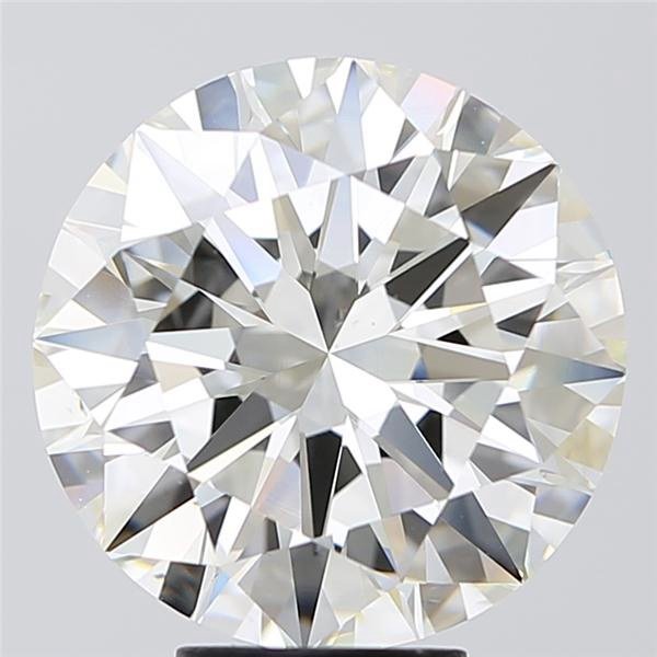 7.01ct H VS2 Rare Carat Ideal Cut Round Diamond