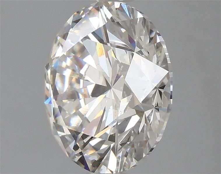 3.18ct G VS2 Rare Carat Ideal Cut Round Lab Grown Diamond