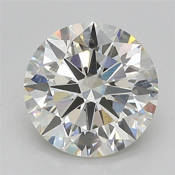 2.01ct J VS1 Excellent Cut Round Lab Grown Diamond