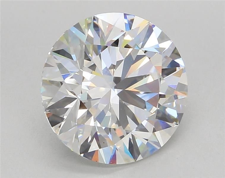 5.03ct F VS1 Rare Carat Ideal Cut Round Lab Grown Diamond