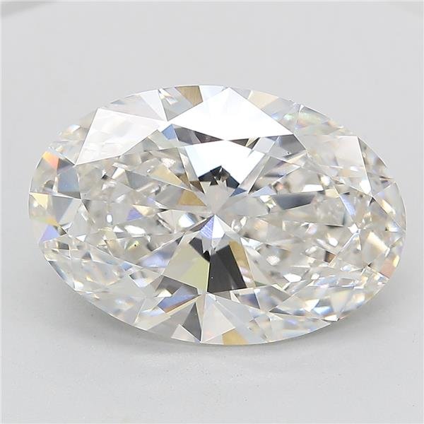 6.01ct G VS1 Rare Carat Ideal Cut Oval Lab Grown Diamond