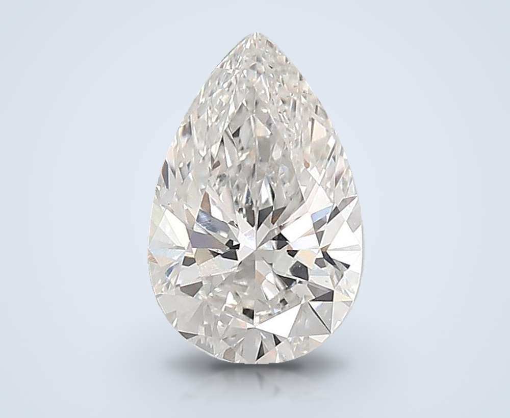 2.50 Carat Pear Lab Diamond