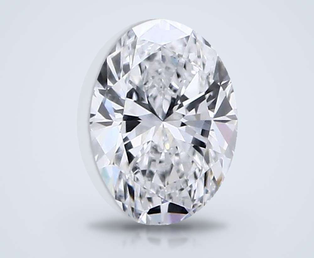 0.40 Carat Oval Lab Diamond