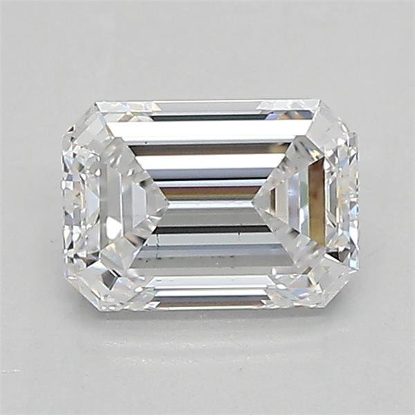 0.92ct D VS2 Rare Carat Ideal Cut Emerald Lab Grown Diamond