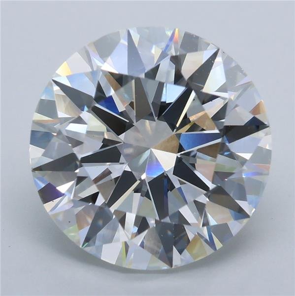 5.40ct F VS1 Rare Carat Ideal Cut Round Lab Grown Diamond