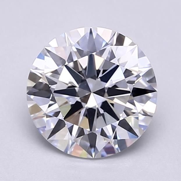 1.53ct D VVS2 Rare Carat Ideal Cut Round Lab Grown Diamond