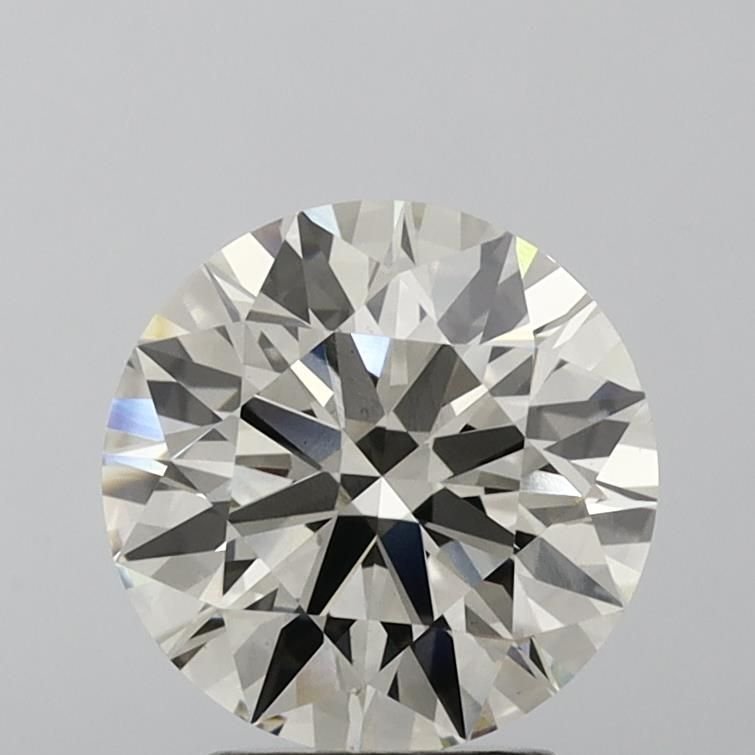 4.02ct J VS1 Rare Carat Ideal Cut Round Lab Grown Diamond