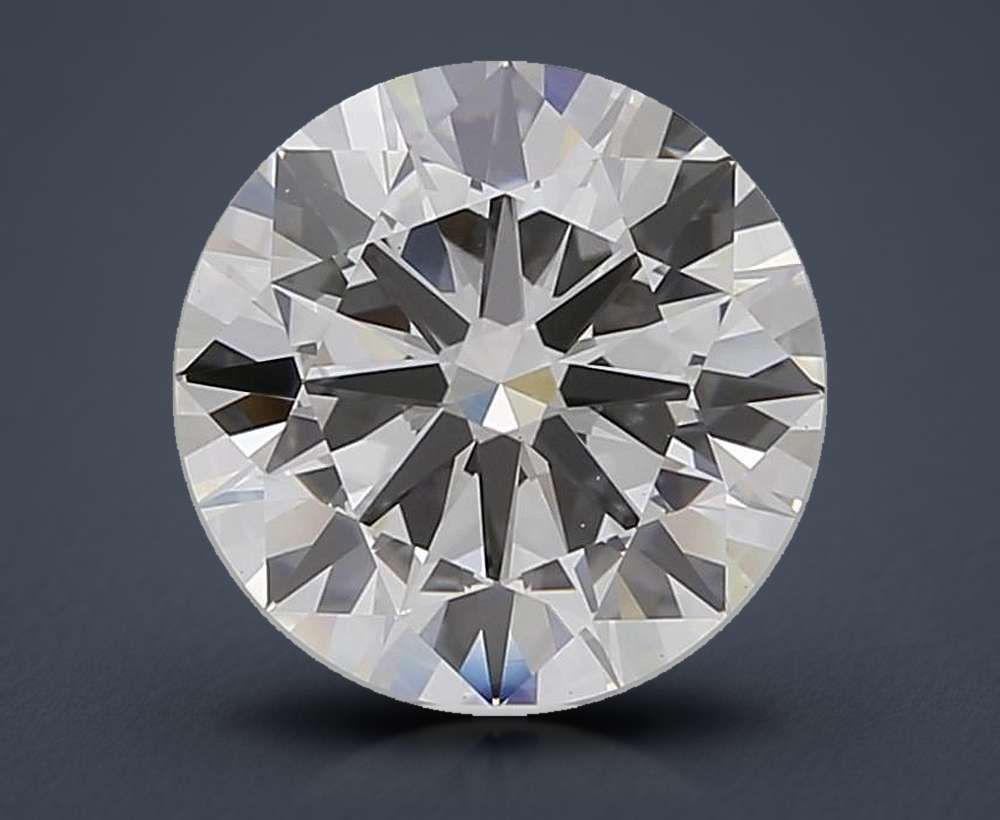 3.40 Carat Round Lab Diamond