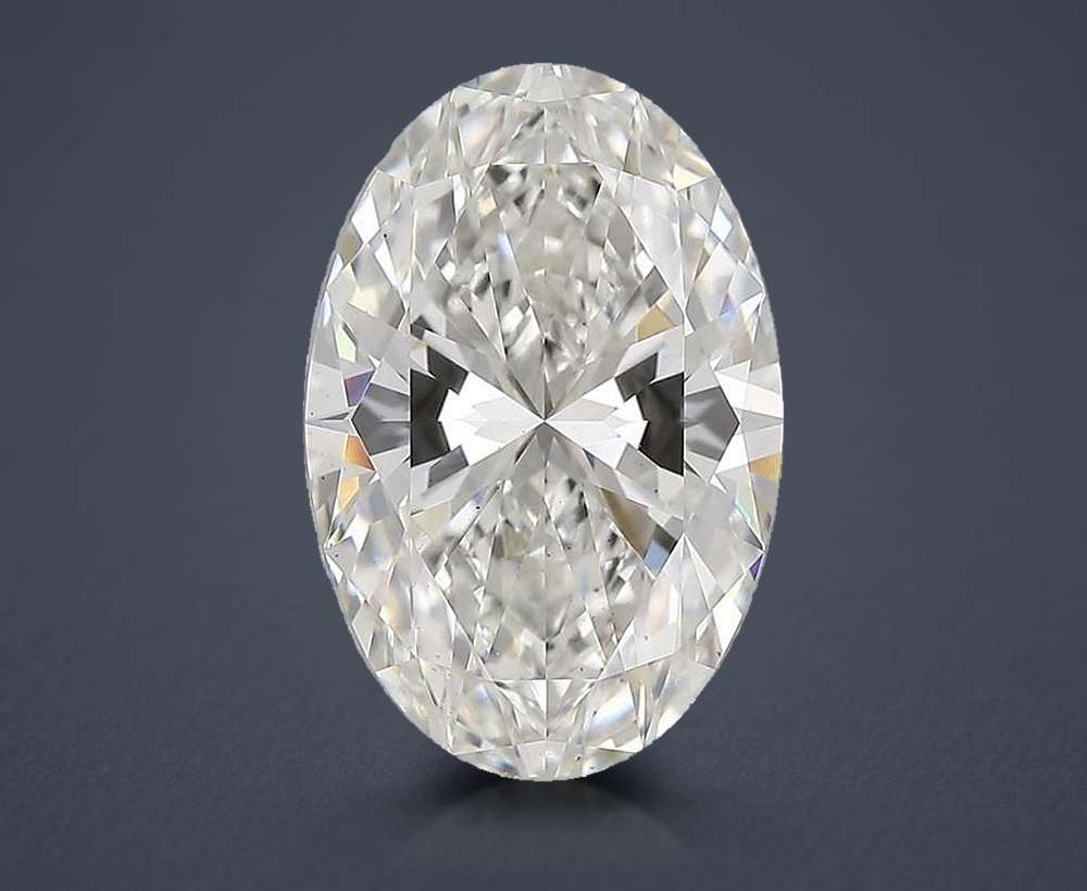 5.29 Carat Oval Lab Diamond