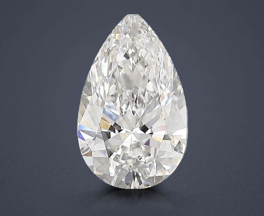 1.44 Carat Pear Lab Diamond