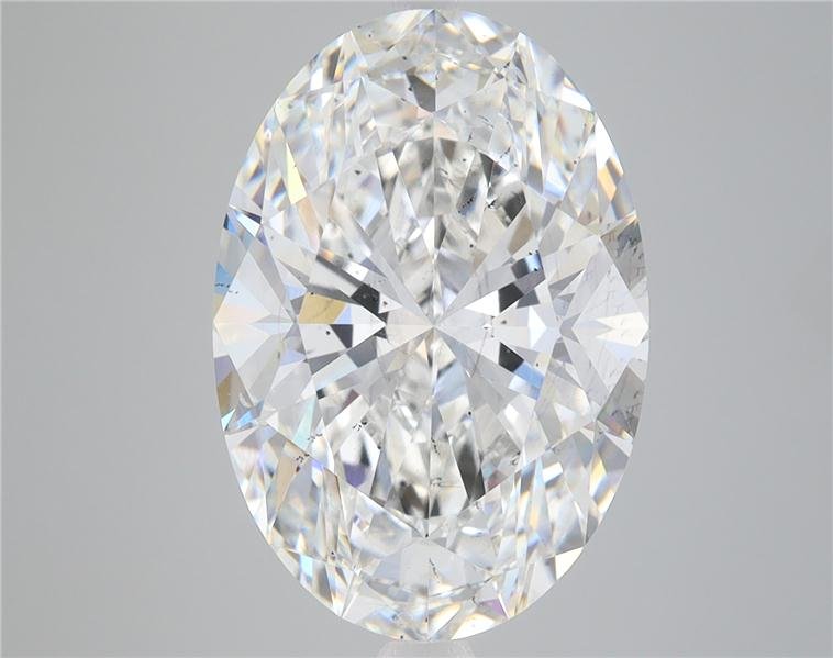 7.24ct F SI1 Rare Carat Ideal Cut Oval Lab Grown Diamond