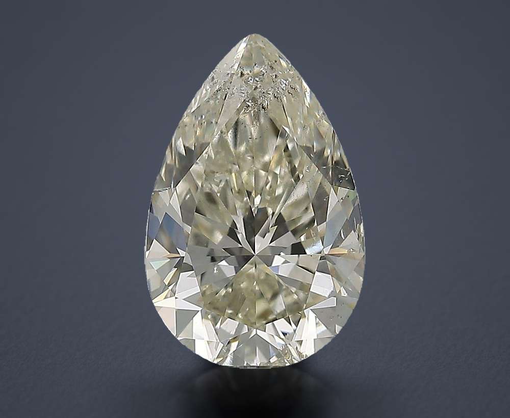 3.01 Carat Pear Natural Diamond