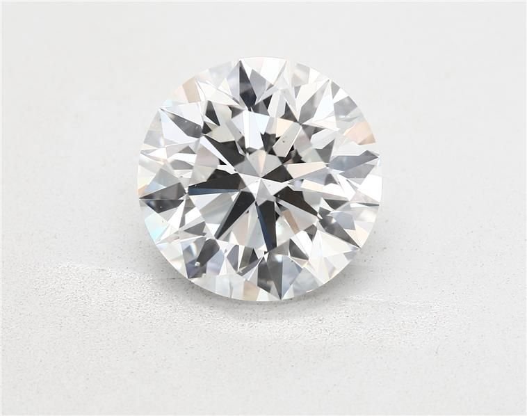 4.01ct H SI1 Rare Carat Ideal Cut Round Diamond