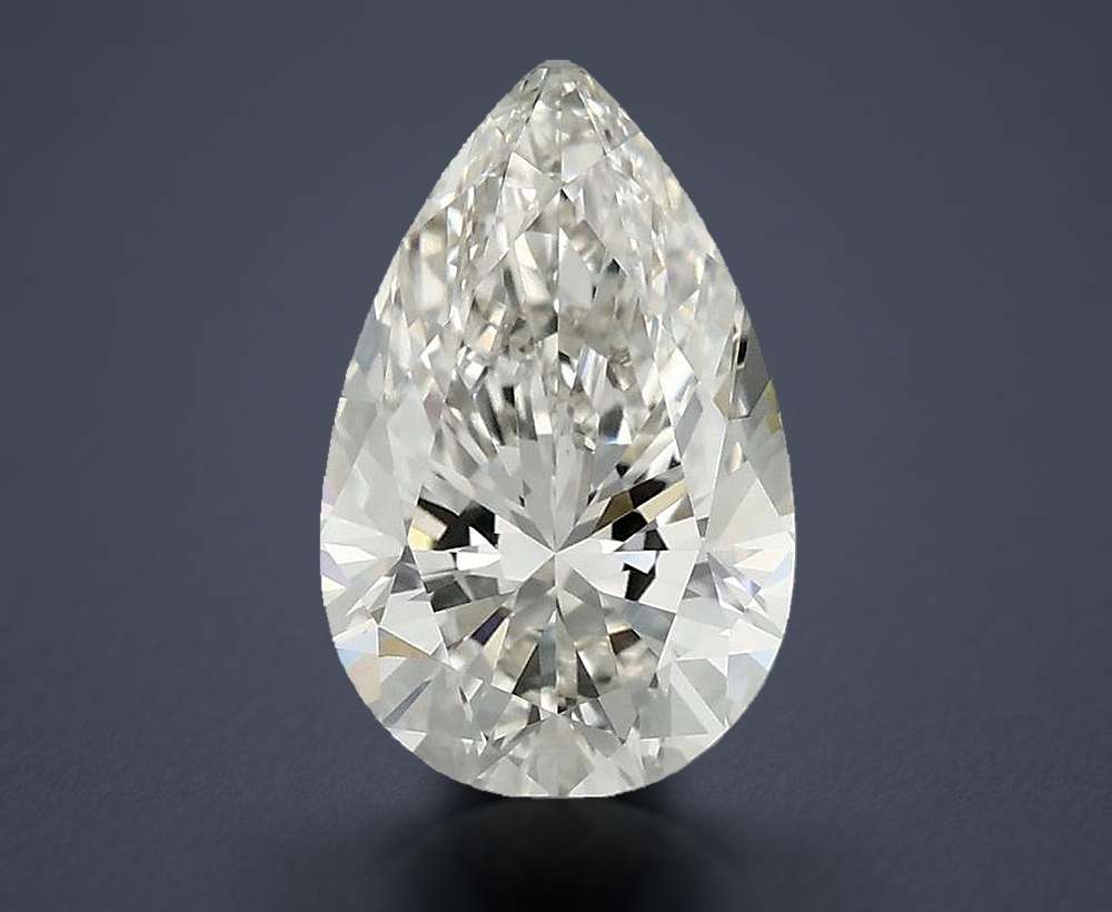 2.00 Carat Pear Lab Diamond