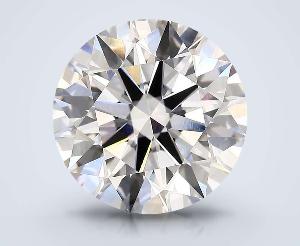 5.39 Carat Round Lab Diamond