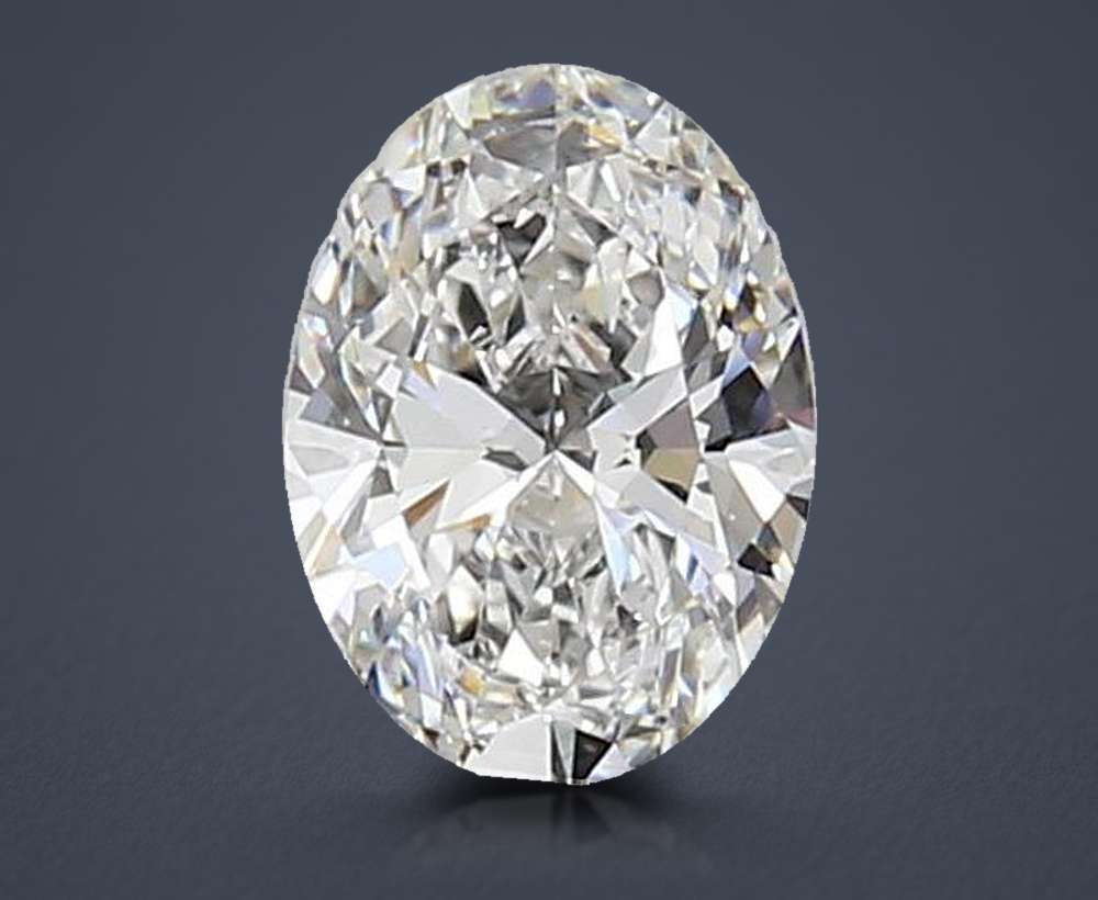 0.80 Carat Oval Lab Diamond