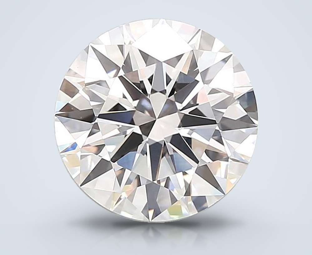 6.05 Carat Round Lab Diamond