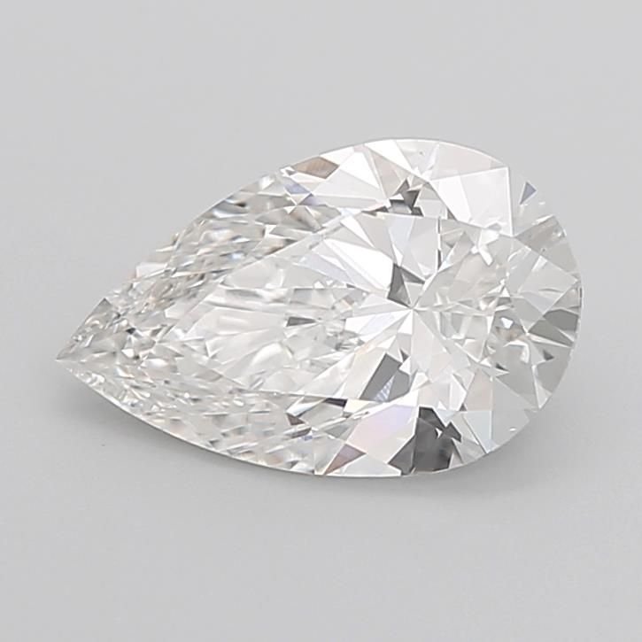 3.02ct F VS1 Rare Carat Ideal Cut Pear Lab Grown Diamond