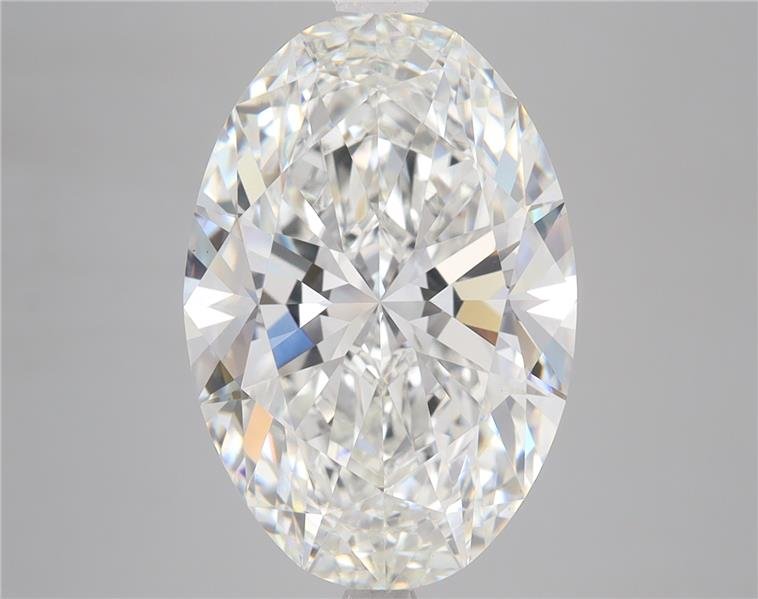 6.96 Carat Oval Lab Diamond