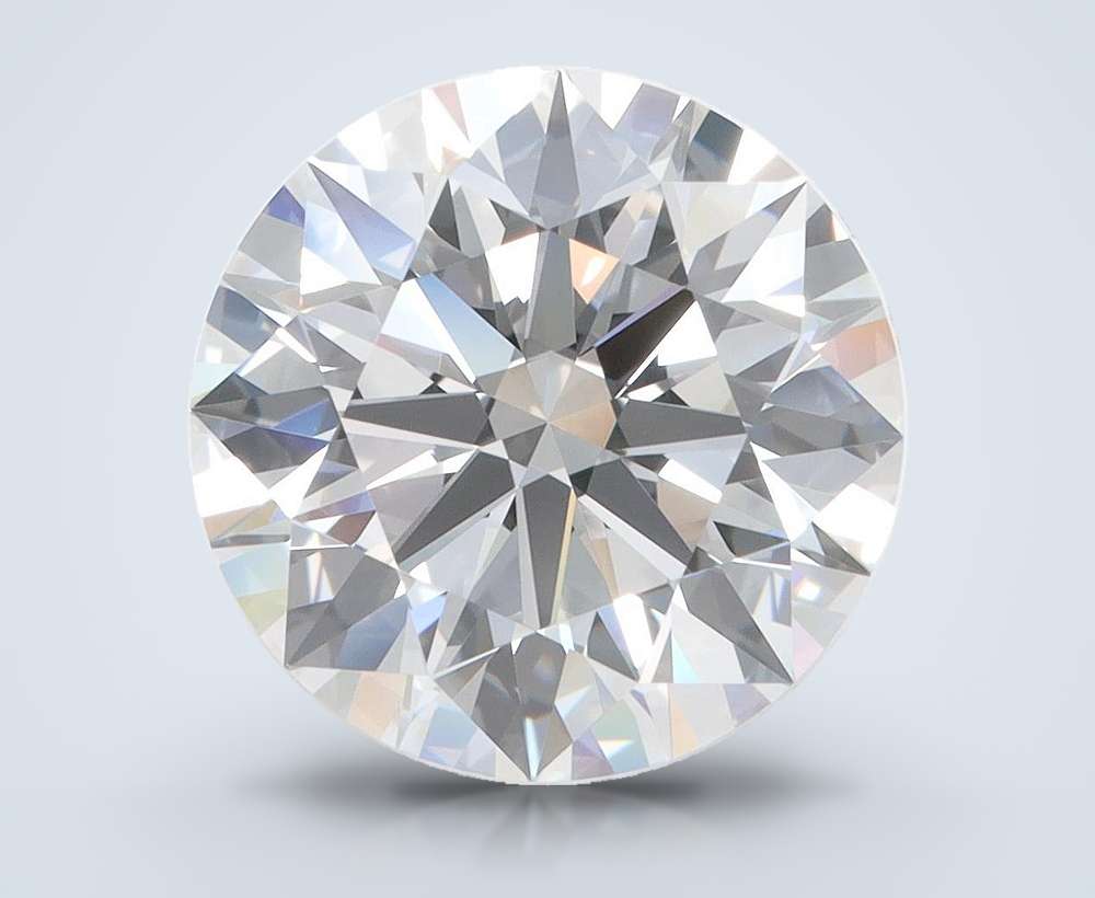 5.42 Carat Round Lab Diamond