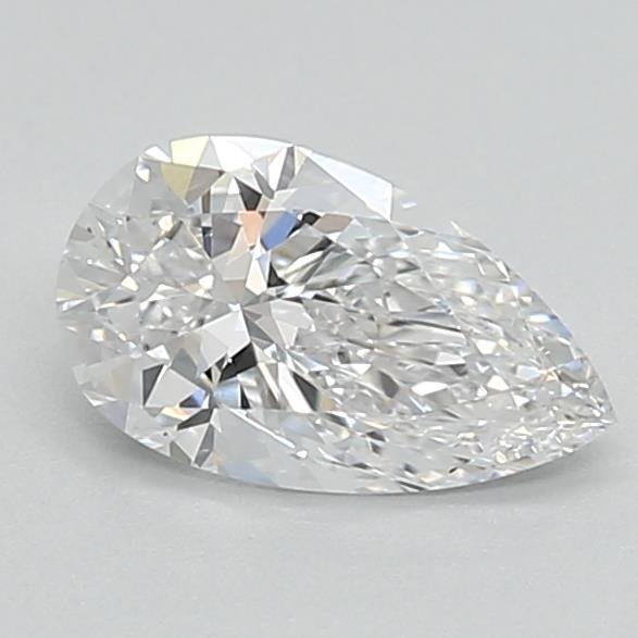 0.71ct D VVS2 Rare Carat Ideal Cut Pear Lab Grown Diamond