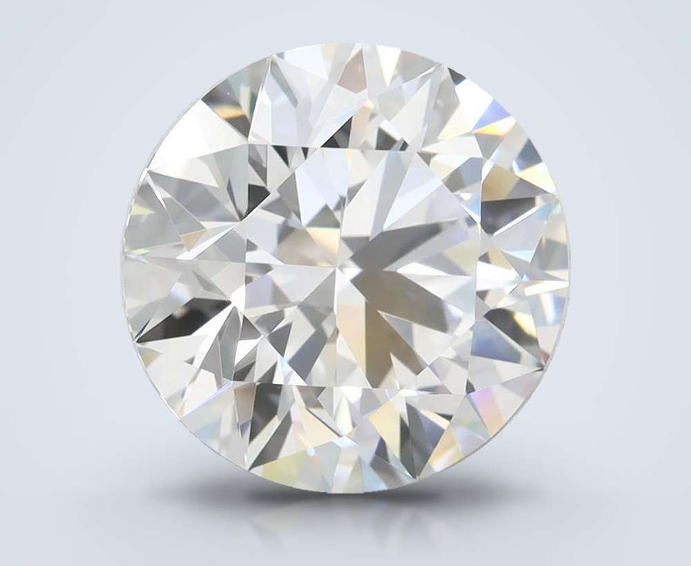 4.41 Carat Round Lab Diamond