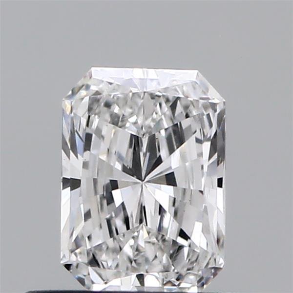 0.53ct E SI1 Very Good Cut Radiant Lab Grown Diamond