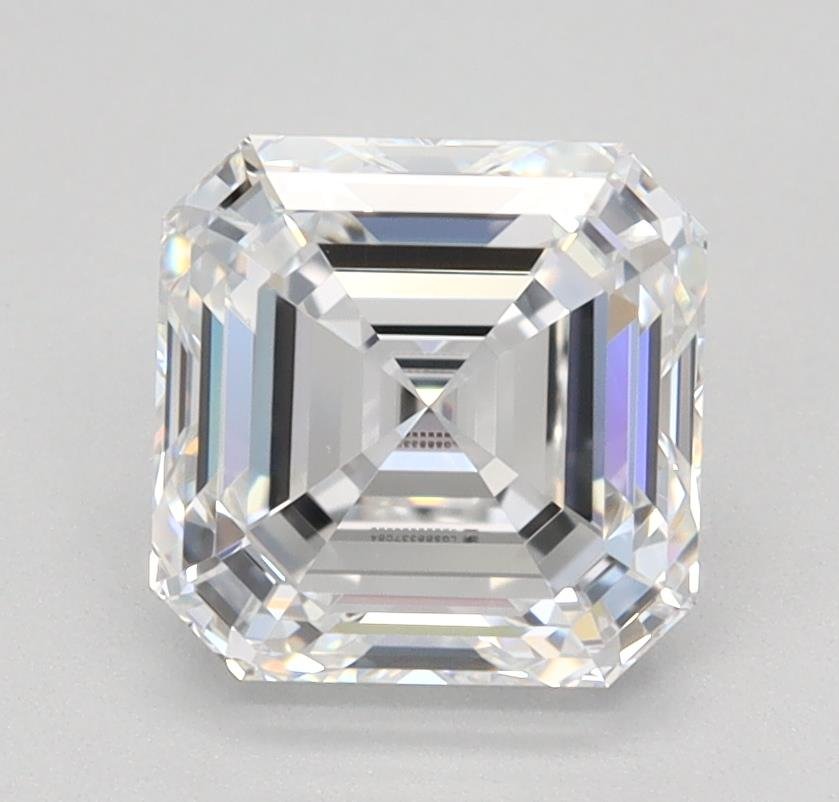 1.58ct D VVS2 Rare Carat Ideal Cut Asscher Lab Grown Diamond