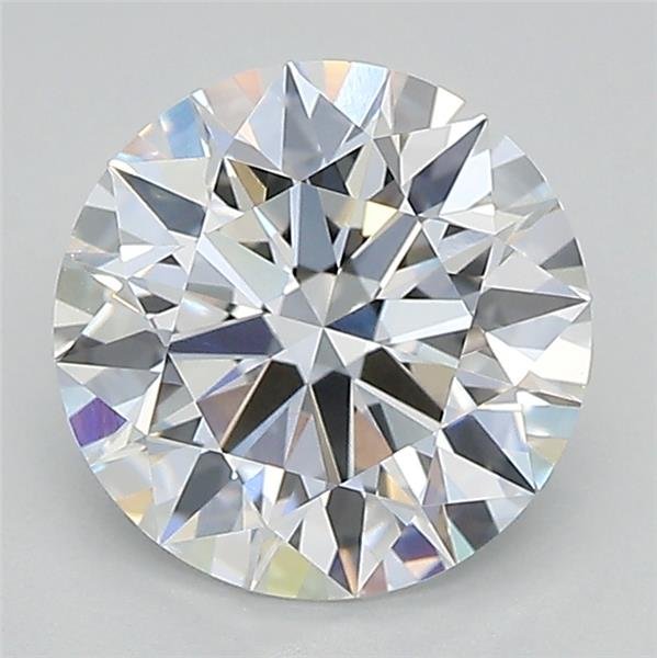 2.12ct D VVS1 Rare Carat Ideal Cut Round Lab Grown Diamond