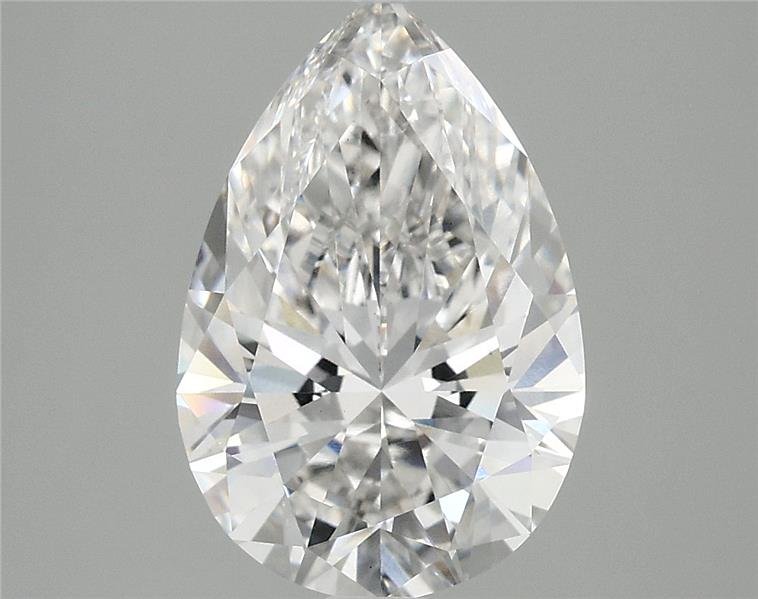 2.87 Carat Pear Lab Diamond